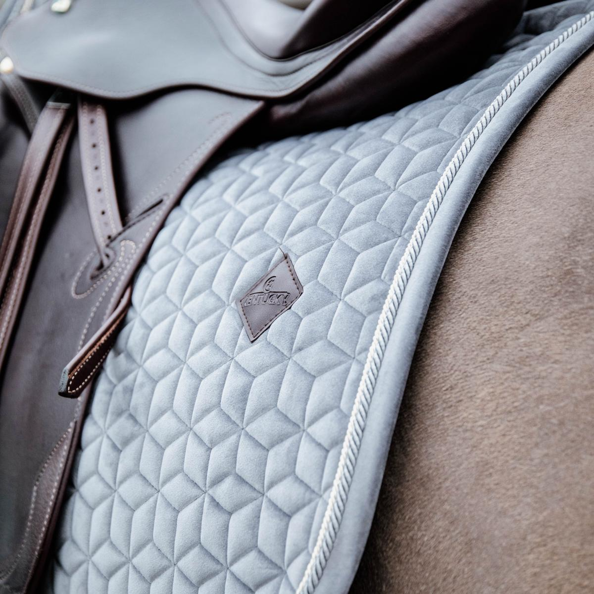 Kentucky Horsewear Saddle Pad Basic Velvet Dressage