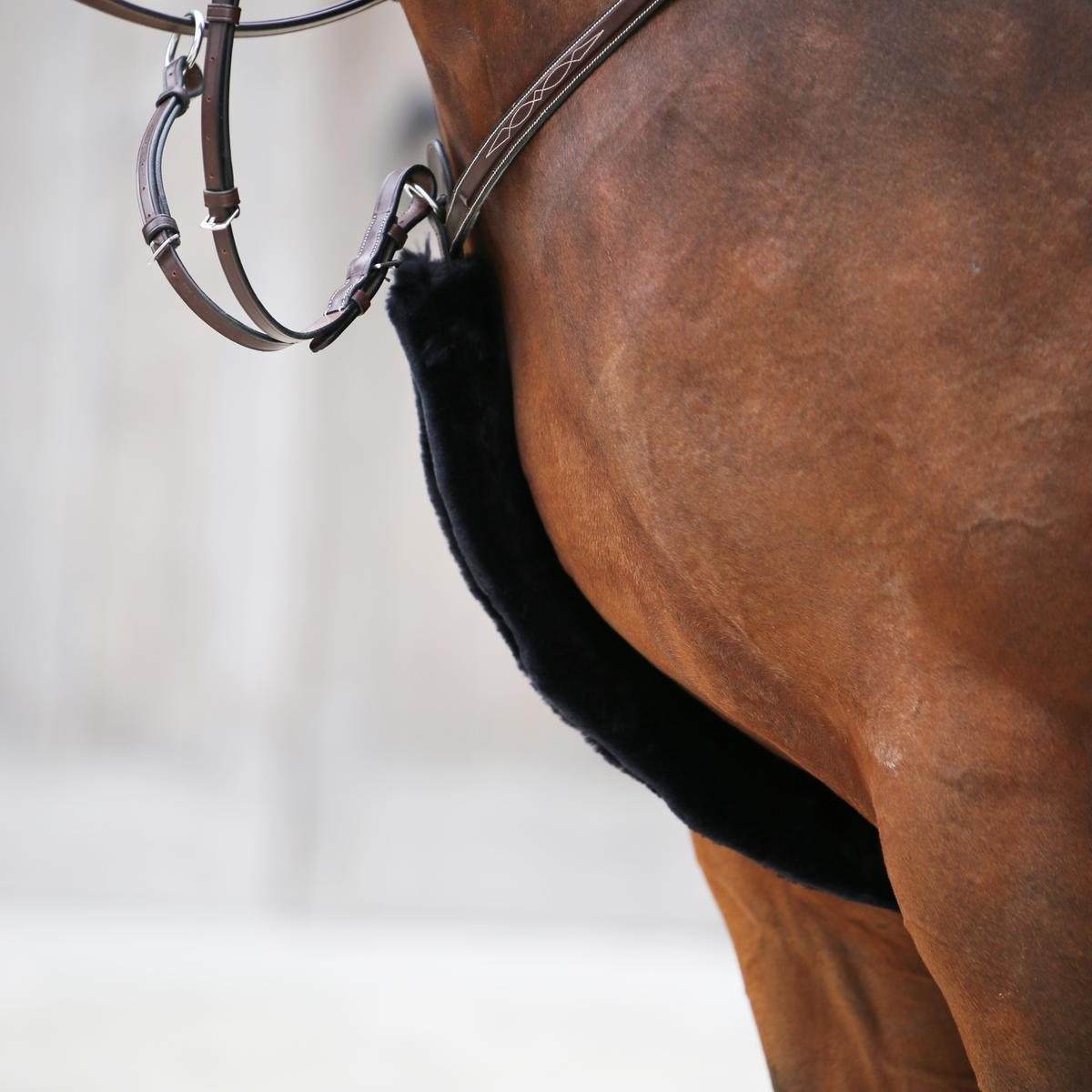 Kentucky Horsewear Sheepskin Breastplate & Rein Cover