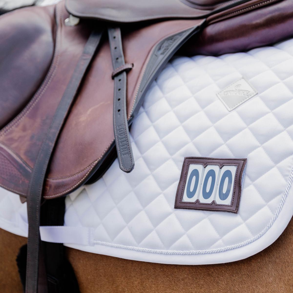 Kentucky Horsewear Saddle Pad Diamond Competition 2 numbers Jumping