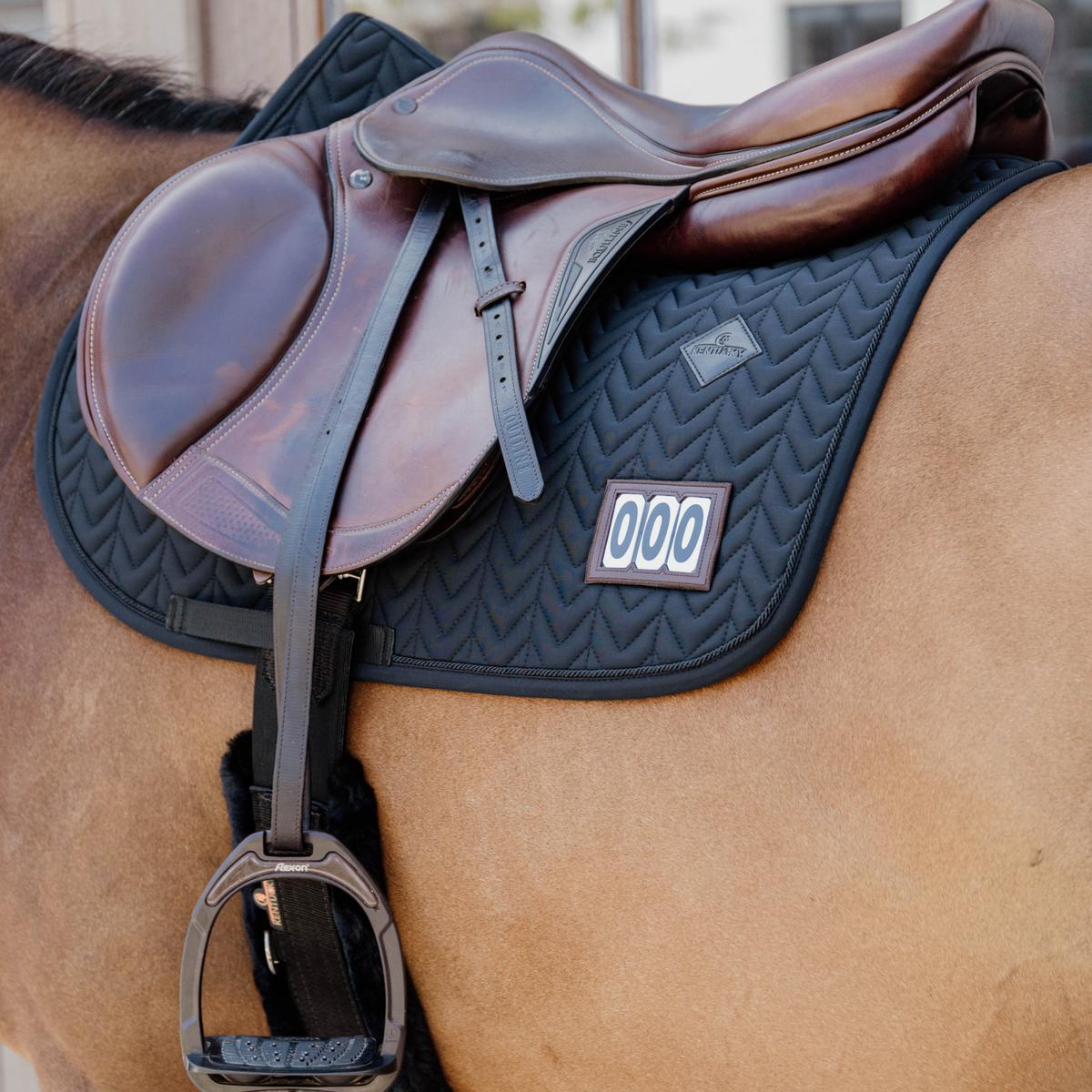Kentucky Horsewear Saddle Pad Fishbone Competition 2 numbers Jumping