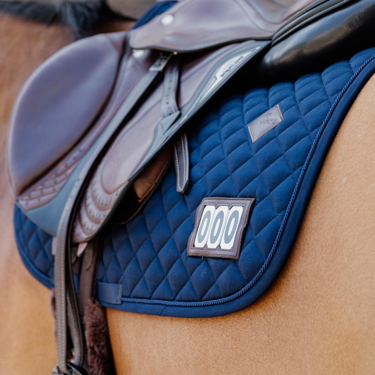 Kentucky Horsewear Saddle Pad Diamond Competition 2 numbers Jumping