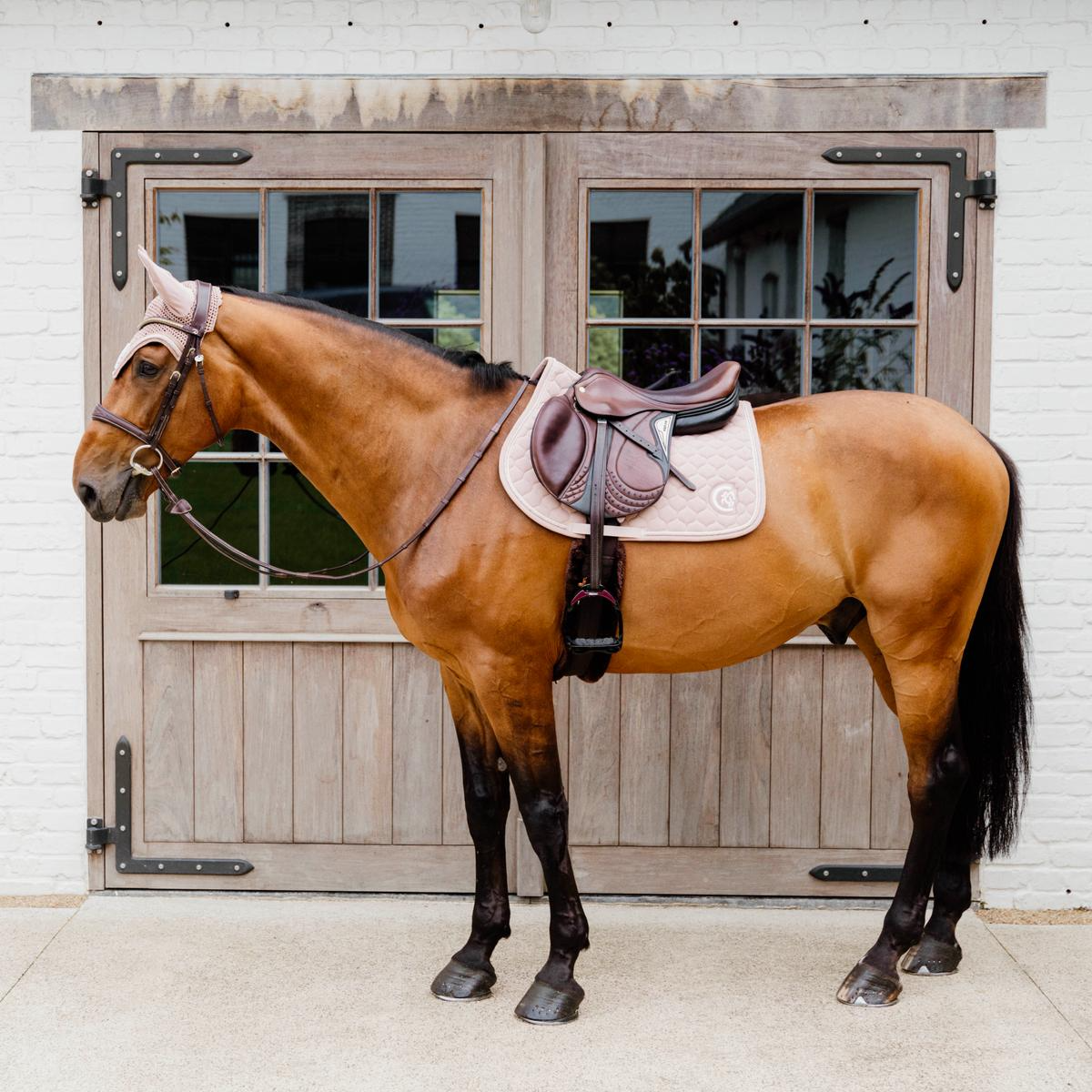 Kentucky Horsewear Saddle Pad 3D Logo Onion Quilt Jumping