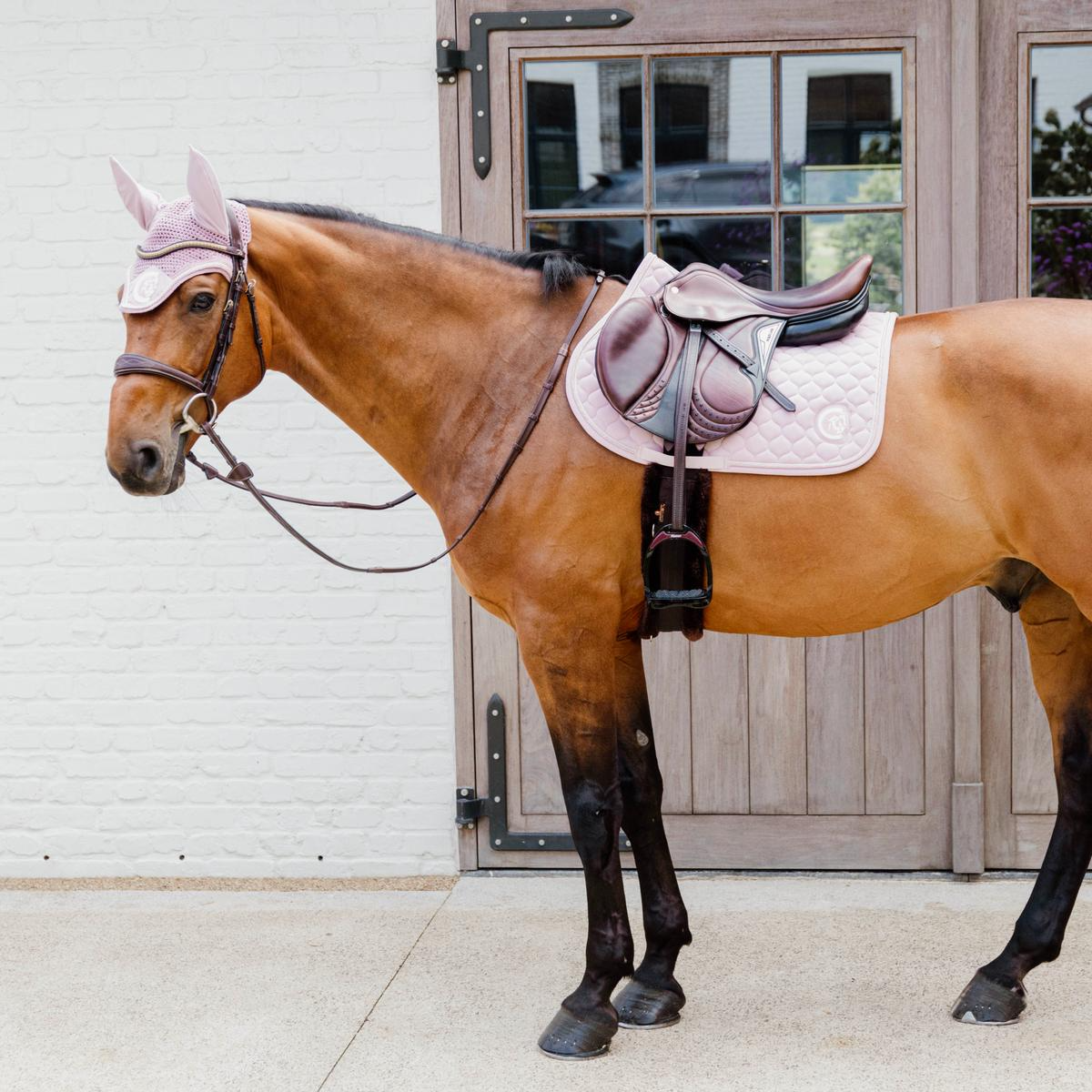 Kentucky Horsewear Saddle Pad 3D Logo Onion Quilt Jumping