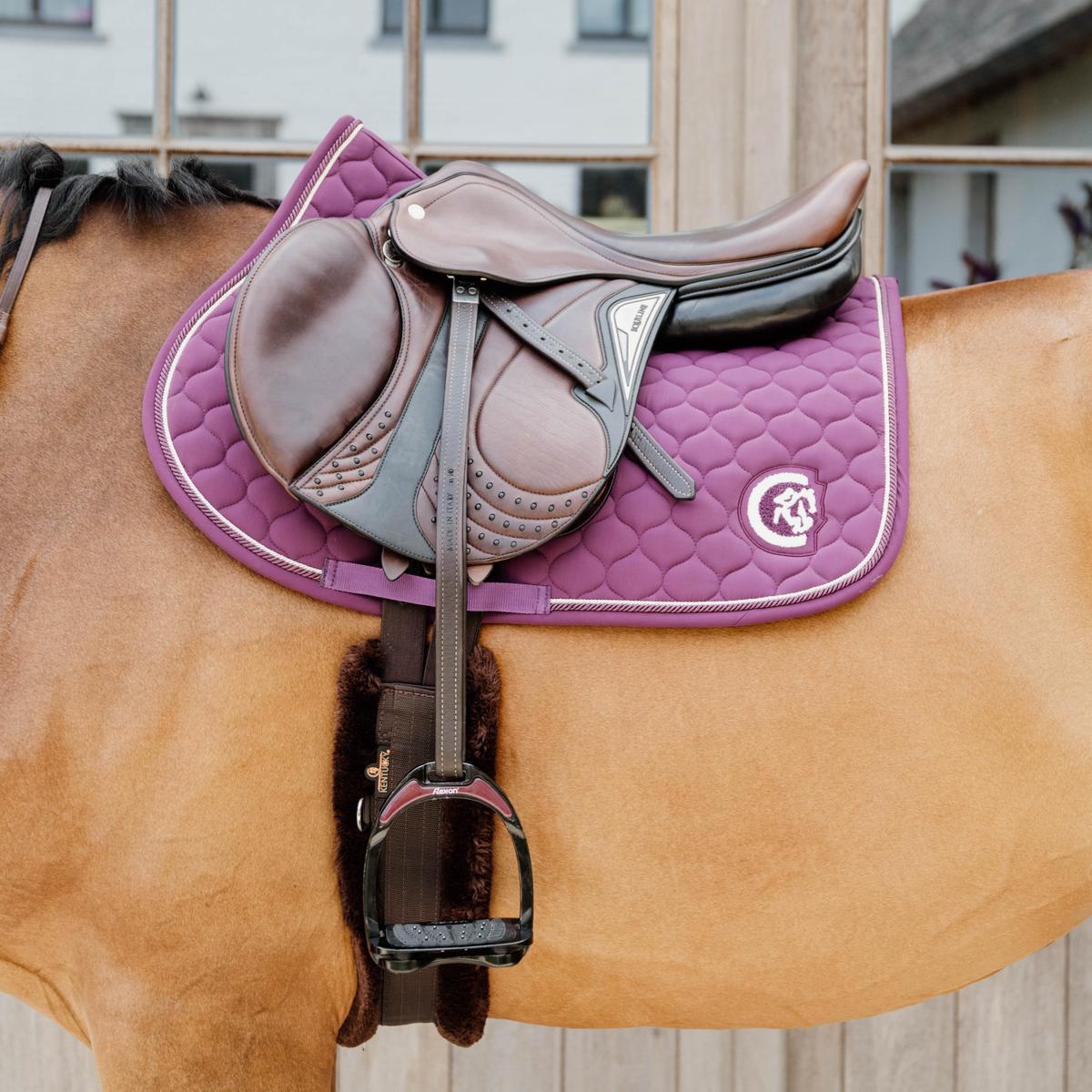 Kentucky Horsewear Saddle Pad 3D Logo Onion Quilt Jumping