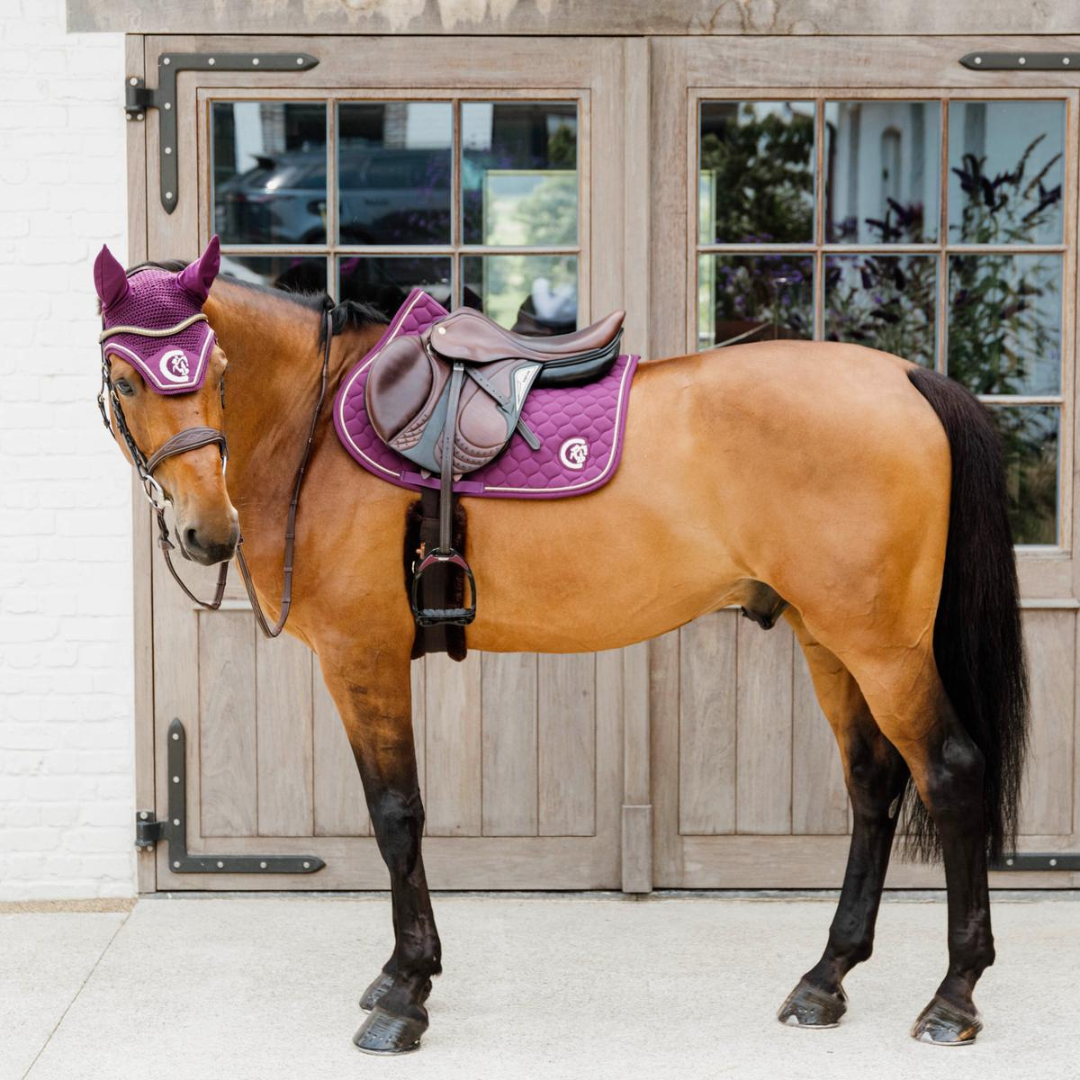 Kentucky Horsewear Saddle Pad 3D Logo Onion Quilt Jumping