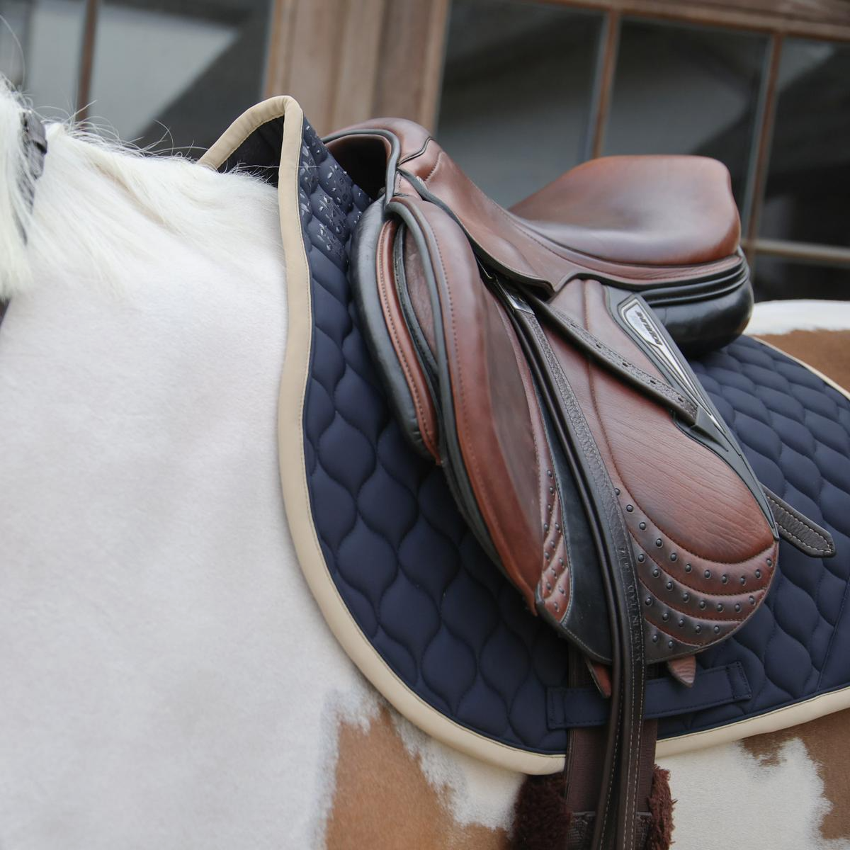 Kentucky Horsewear Saddle Pad Softshell Onion Quilt Jumping