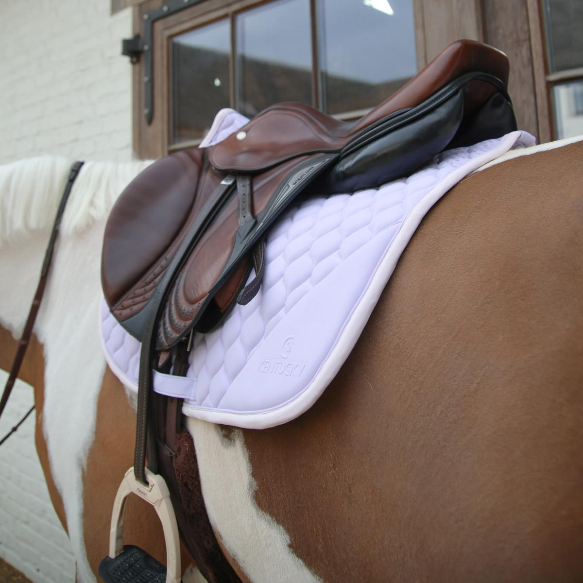 Kentucky Horsewear Saddle Pad Softshell Onion Quilt Jumping