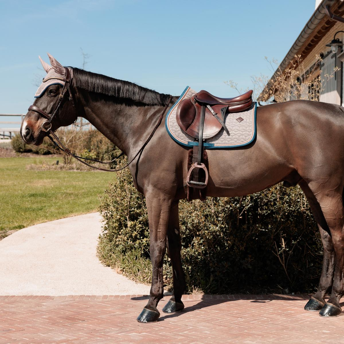 Kentucky Horsewear Saddle Pad Pied De Poule Dressage