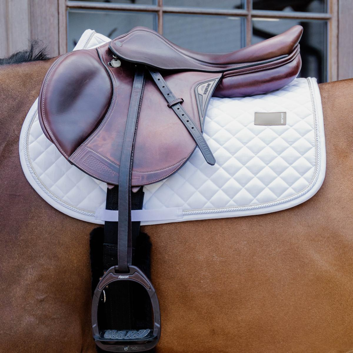 Kentucky Horsewear Saddle Pad Diamond Rope Jumping