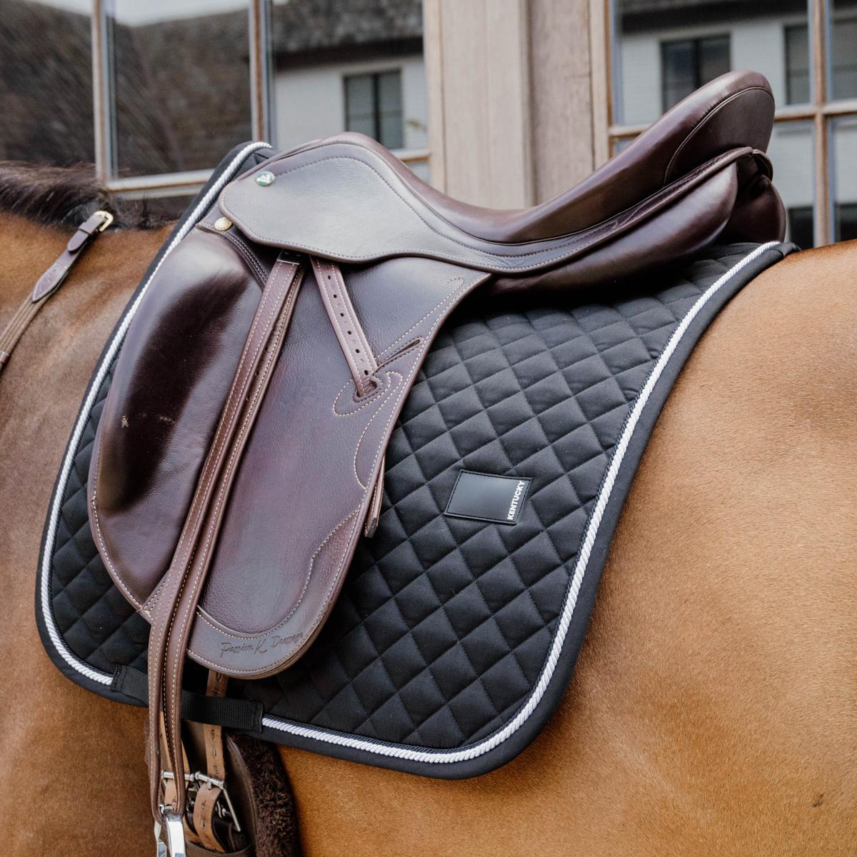Kentucky Horsewear Saddle Pad Diamond Rope Dressage