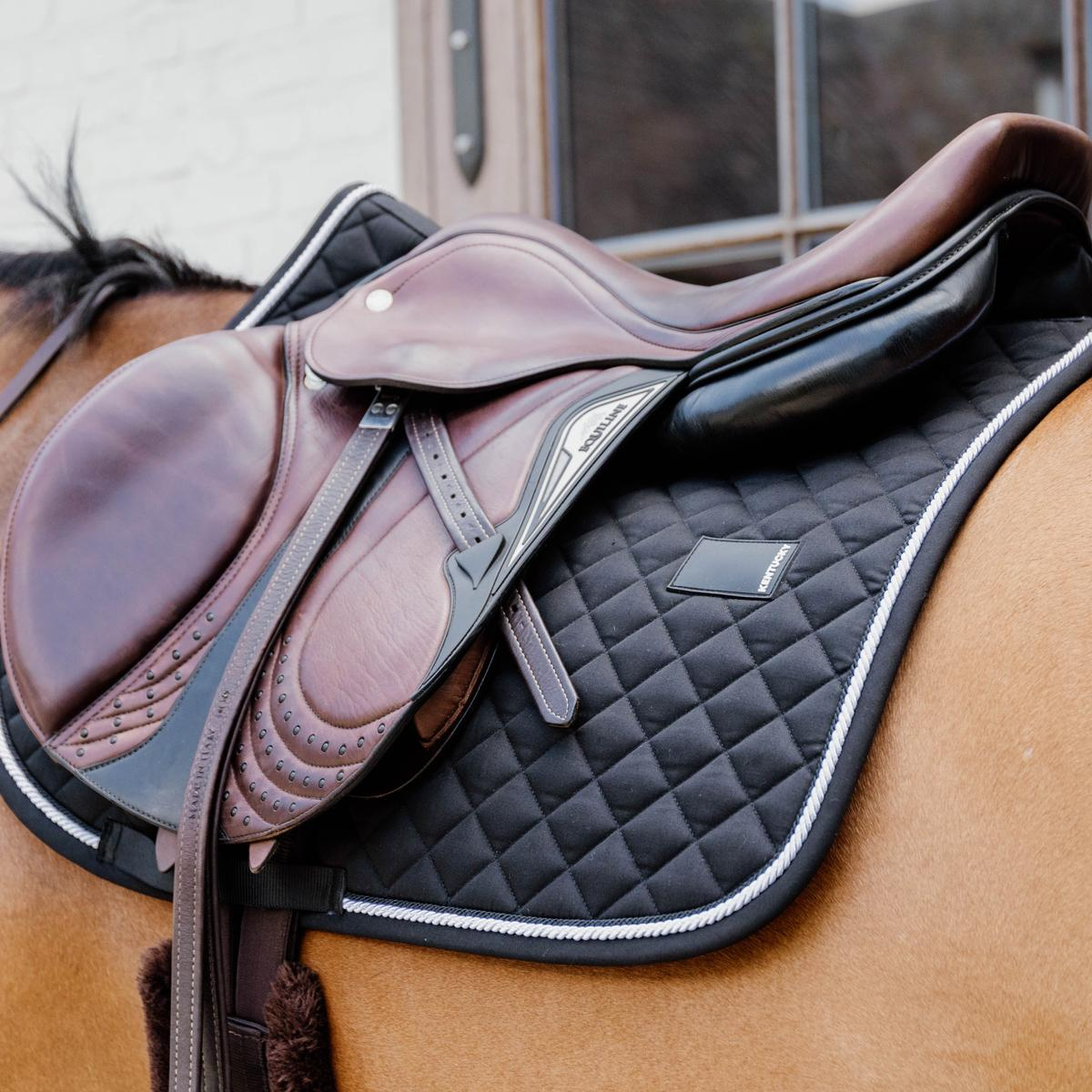 Kentucky Horsewear Saddle Pad Diamond Rope Jumping