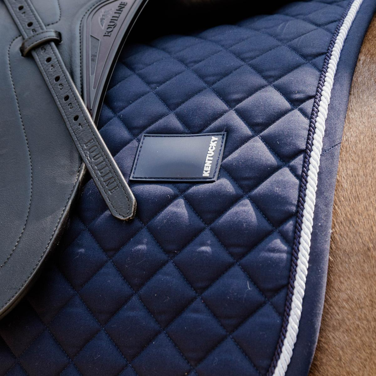 Kentucky Horsewear Saddle Pad Diamond Rope Dressage