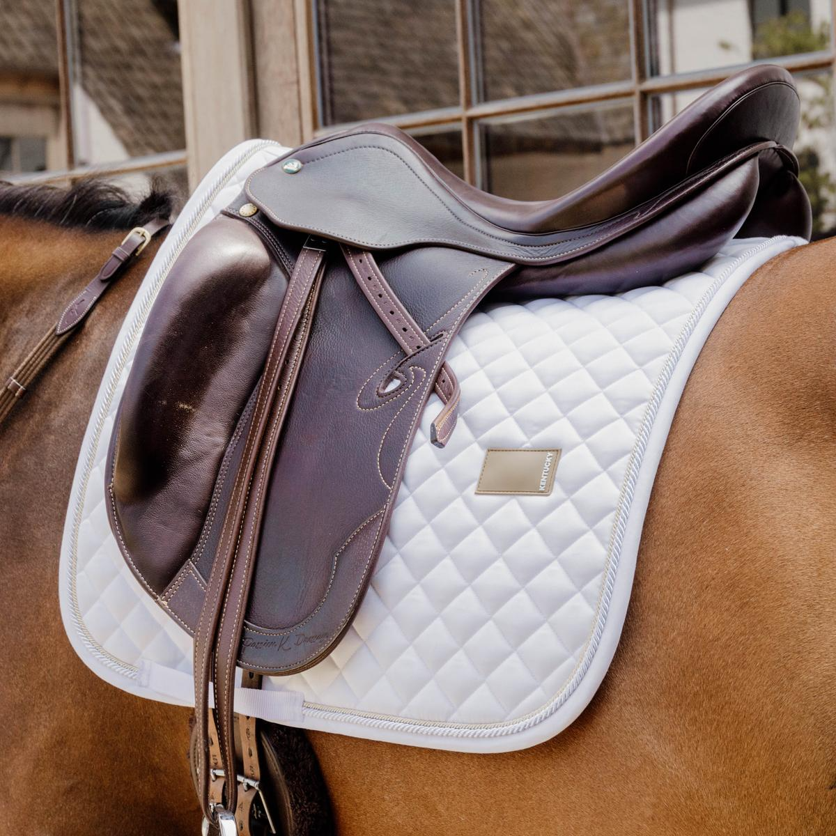 Kentucky Horsewear Saddle Pad Diamond Rope Dressage