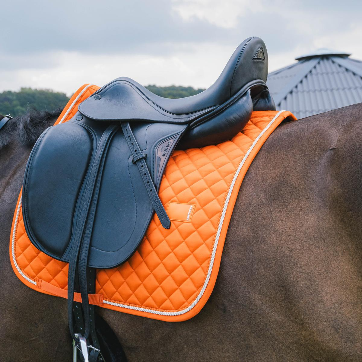 Kentucky Horsewear Saddle Pad Diamond Rope Dressage
