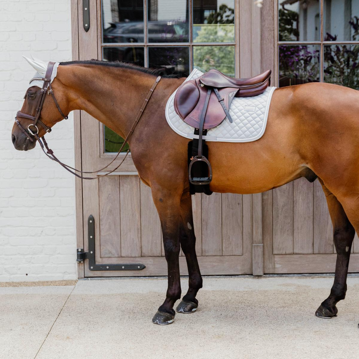 Kentucky Horsewear Saddle Pad Diamond Rope Jumping
