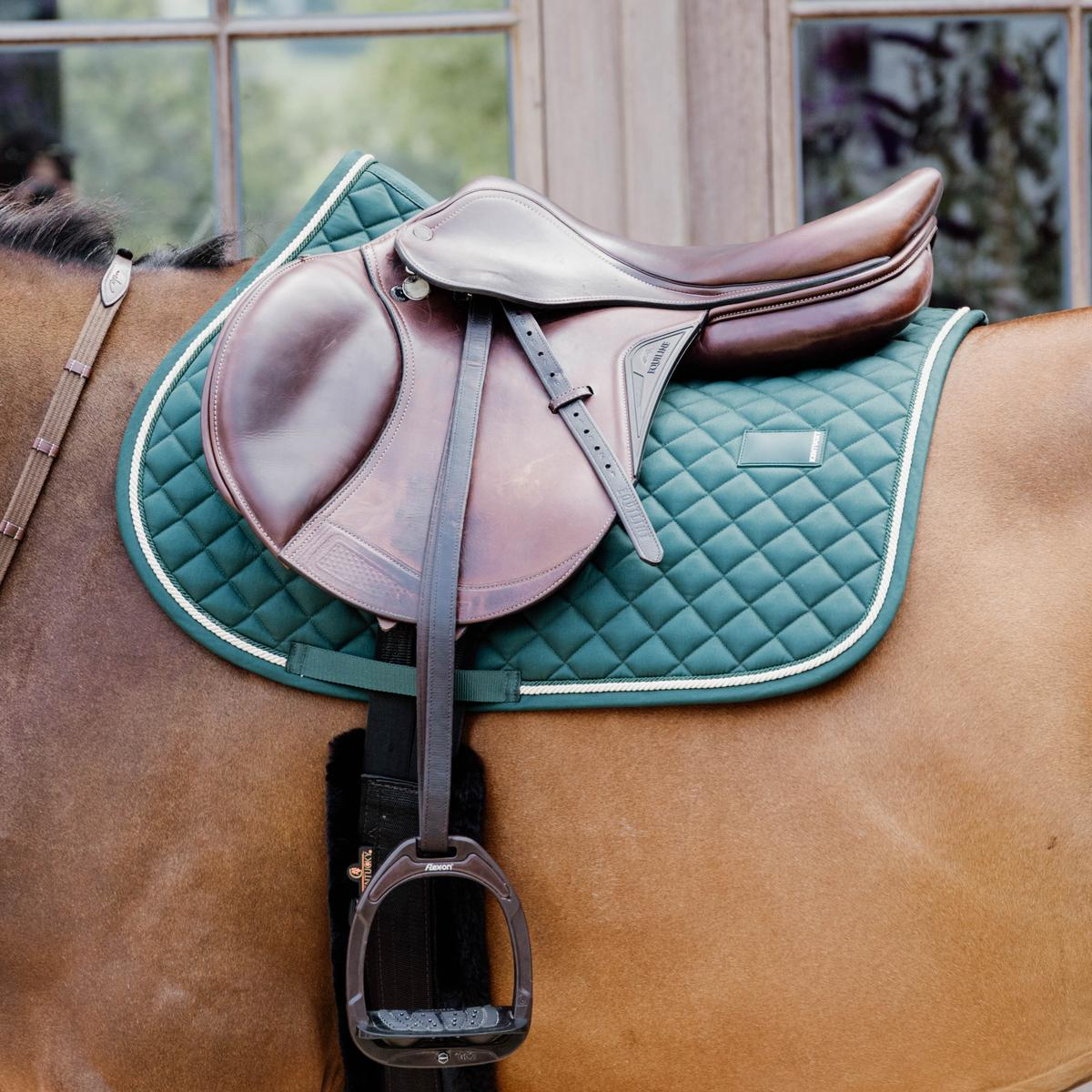 Kentucky Horsewear Saddle Pad Diamond Rope Jumping