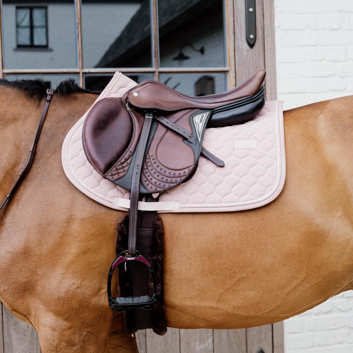 Kentucky Horsewear Saddle Pad Onion Quilt Rubber Logo Dressage