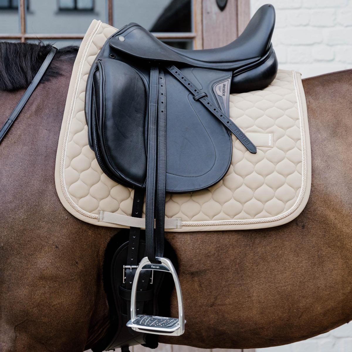 Kentucky Horsewear Saddle Pad Onion Quilt Rubber Logo Dressage