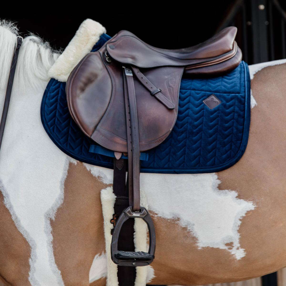 Kentucky Horsewear Skin Friendly Saddle Pad Velvet Jumping