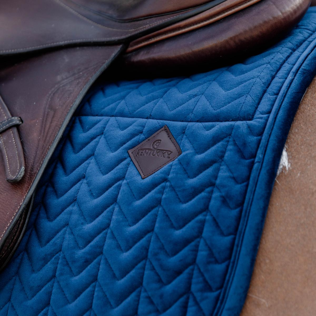 Kentucky Horsewear Skin Friendly Saddle Pad Velvet Jumping