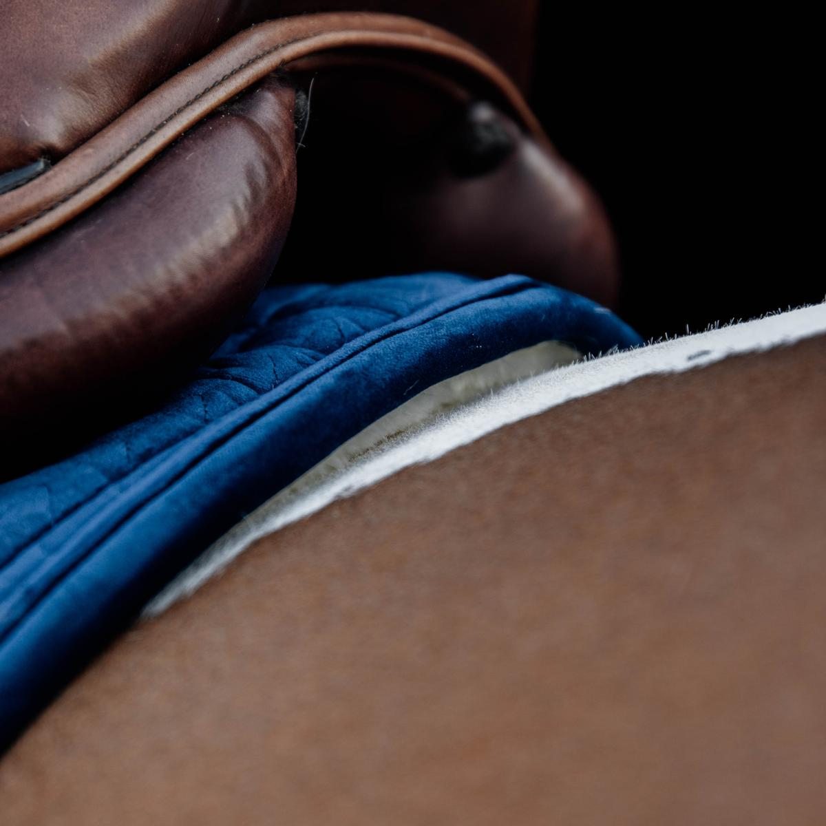 Kentucky Horsewear Skin Friendly Saddle Pad Velvet Jumping