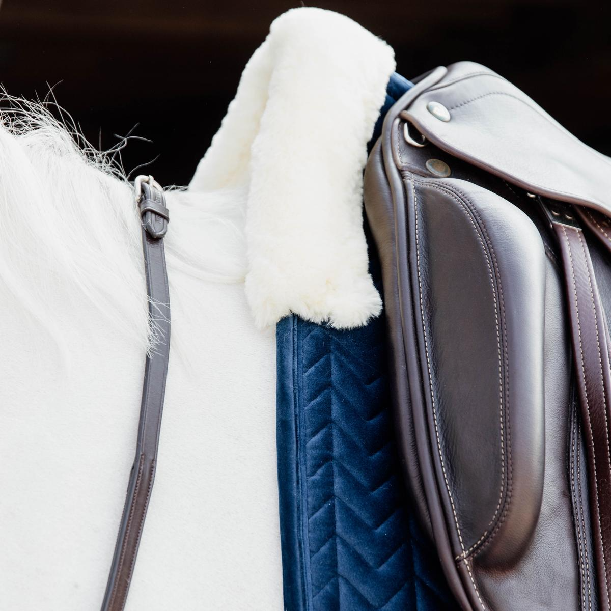 Kentucky Horsewear Skin Friendly Saddle Pad Velvet Dressage