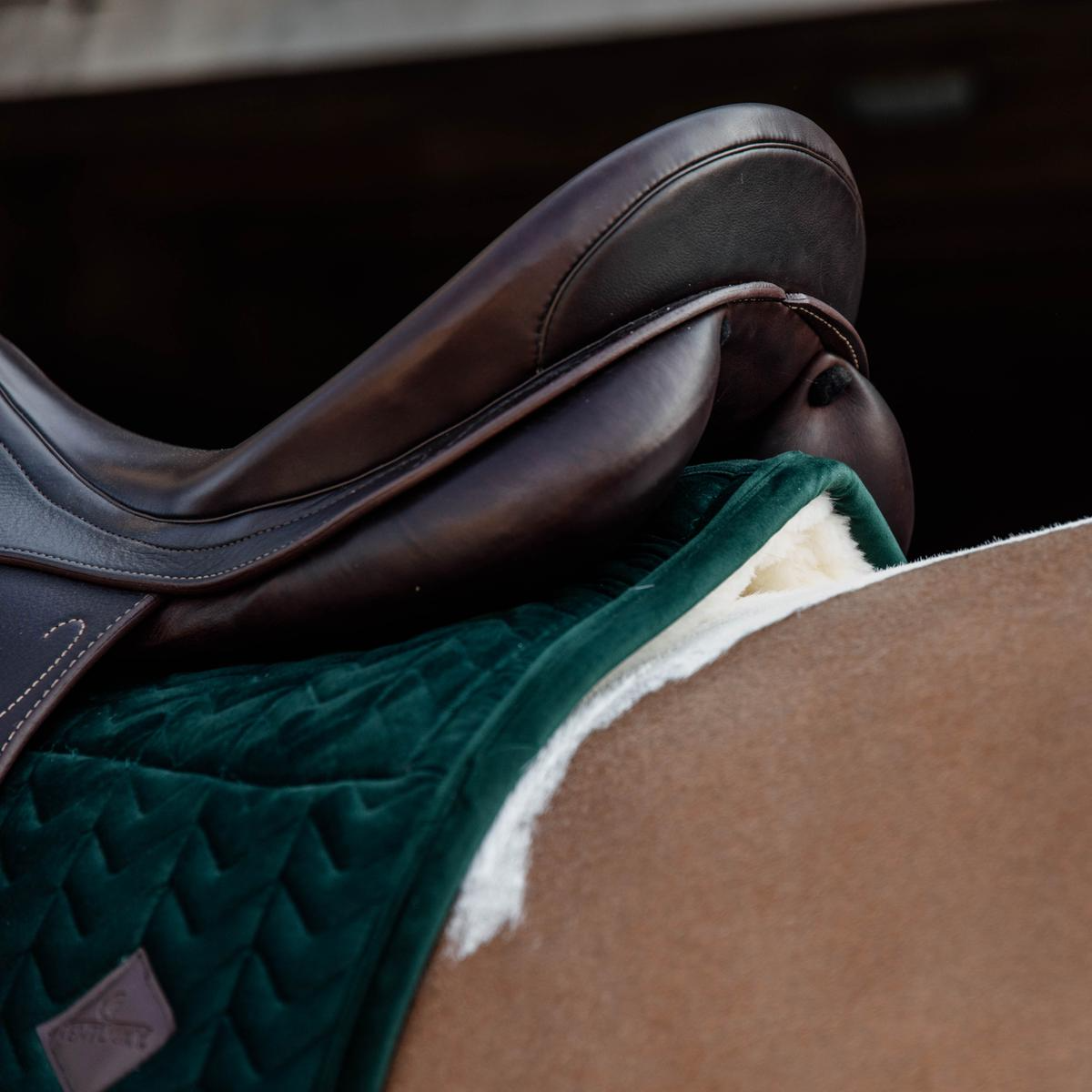 Kentucky Horsewear Skin Friendly Saddle Pad Velvet Dressage