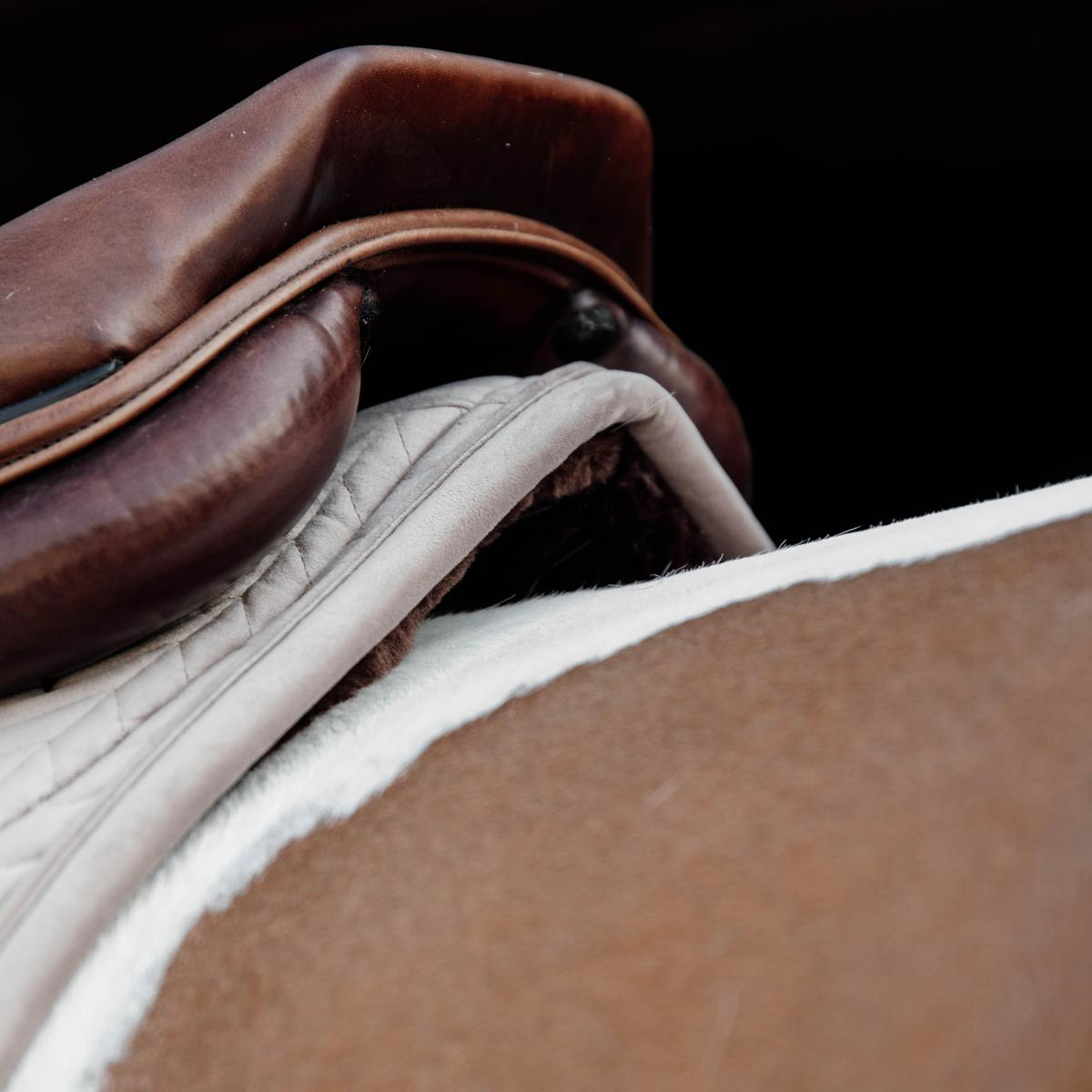 Kentucky Horsewear Skin Friendly Saddle Pad Velvet Jumping