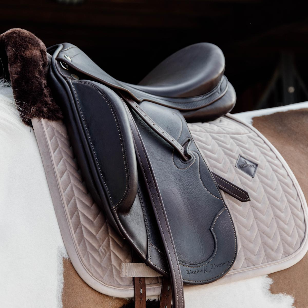 Kentucky Horsewear Skin Friendly Saddle Pad Velvet Dressage