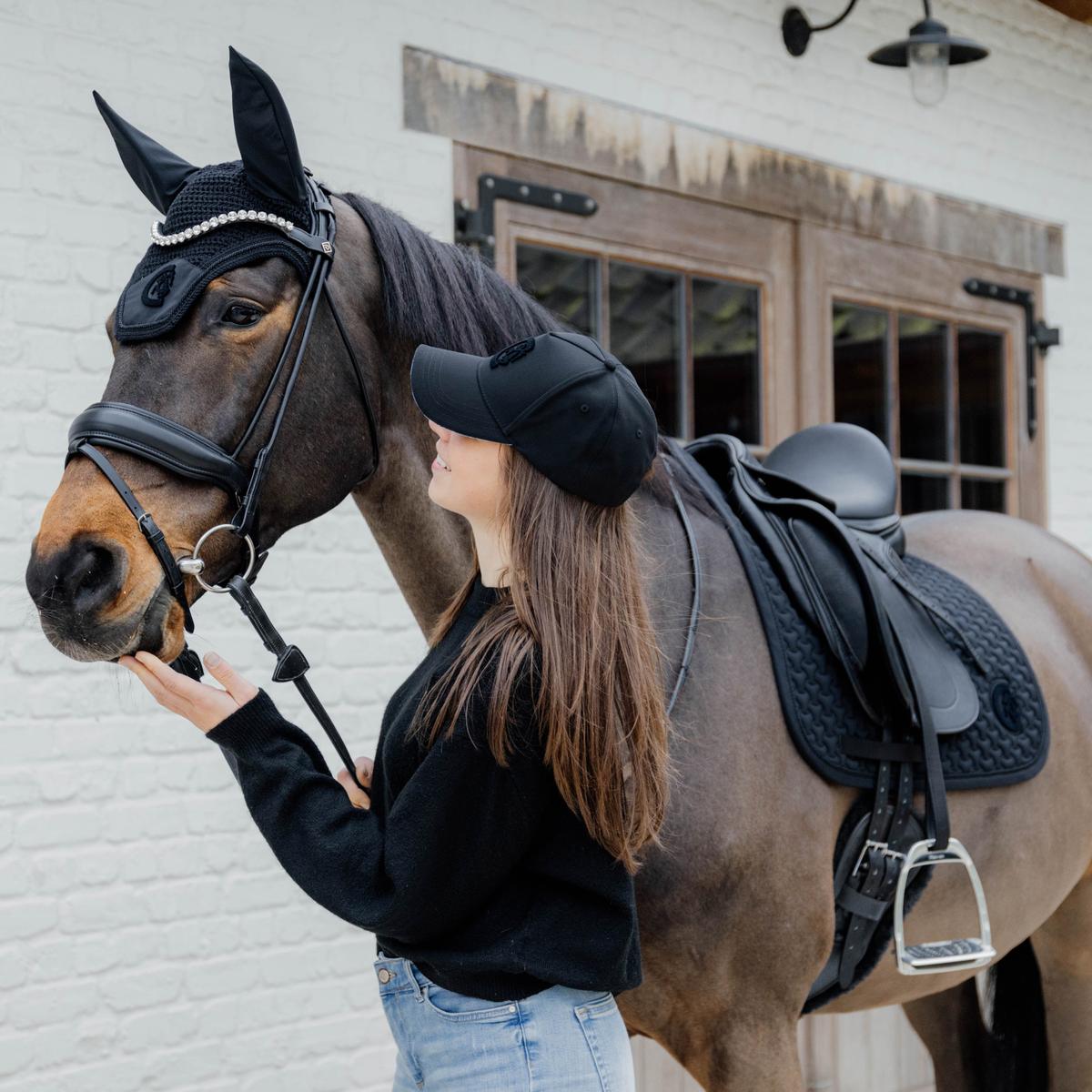 Kentucky Horsewear Saddle Pad Plaited 3D Logo Dressage