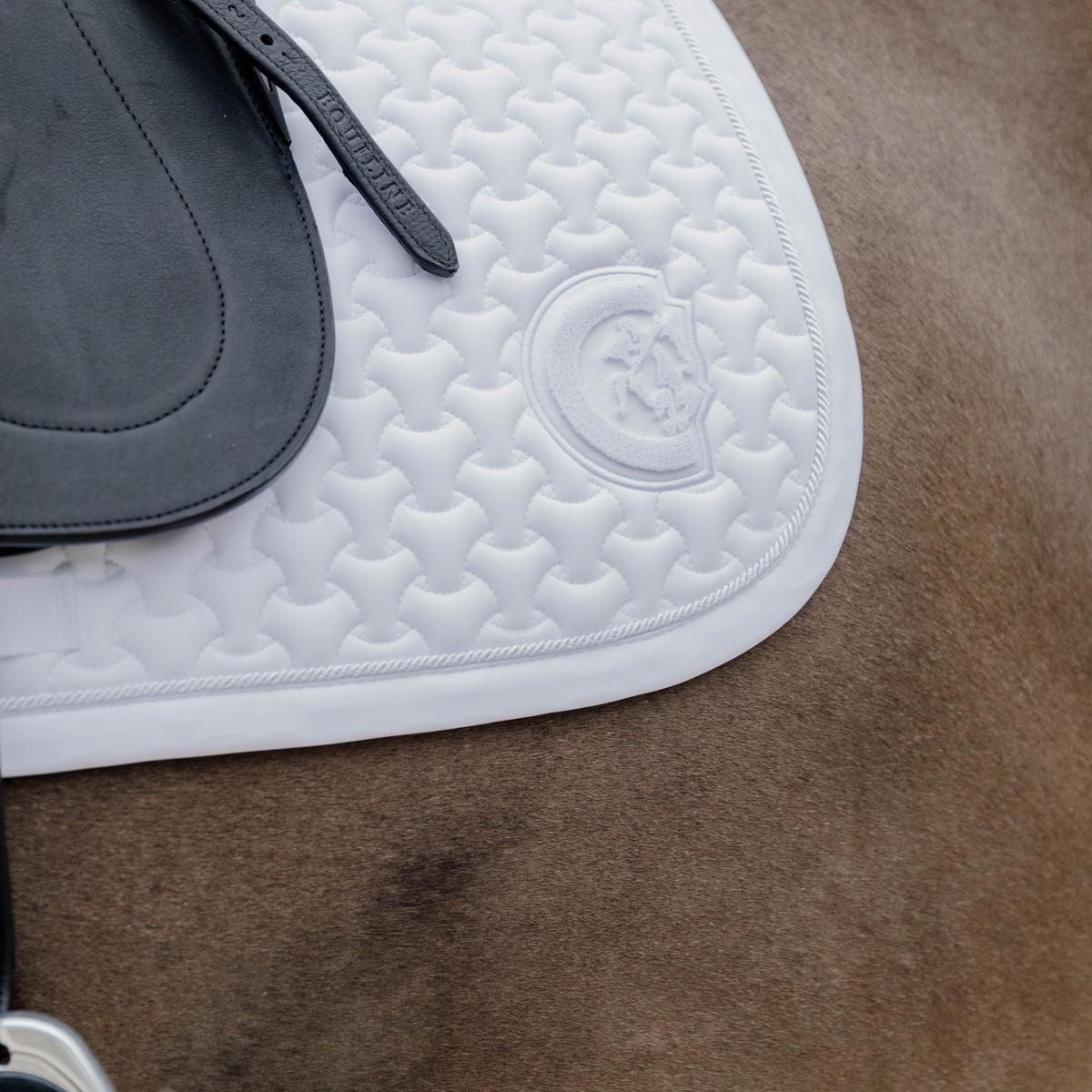 Kentucky Horsewear Saddle Pad Plaited 3D Logo Dressage
