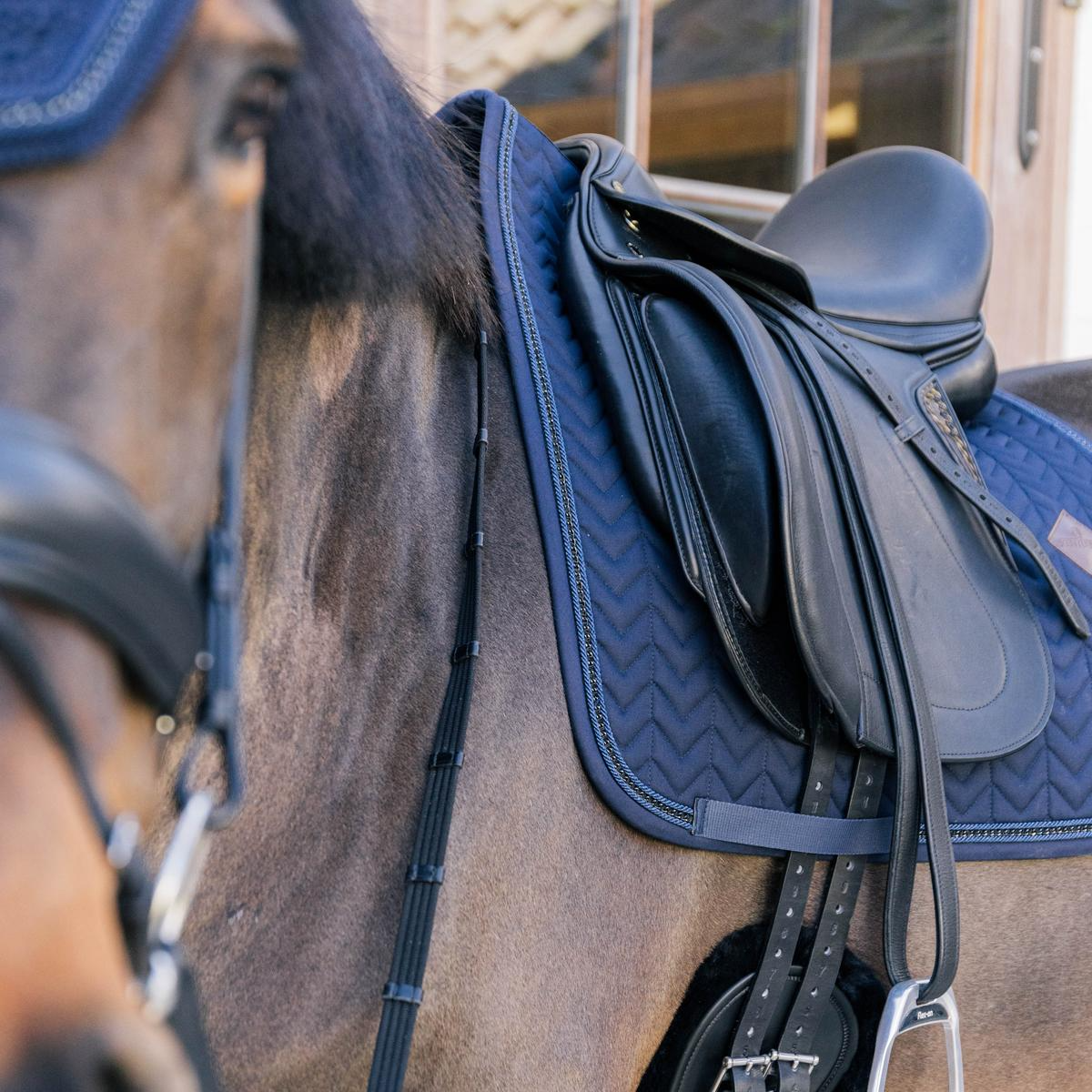 Kentucky Horsewear Saddle Pad Metal Chain Dressage