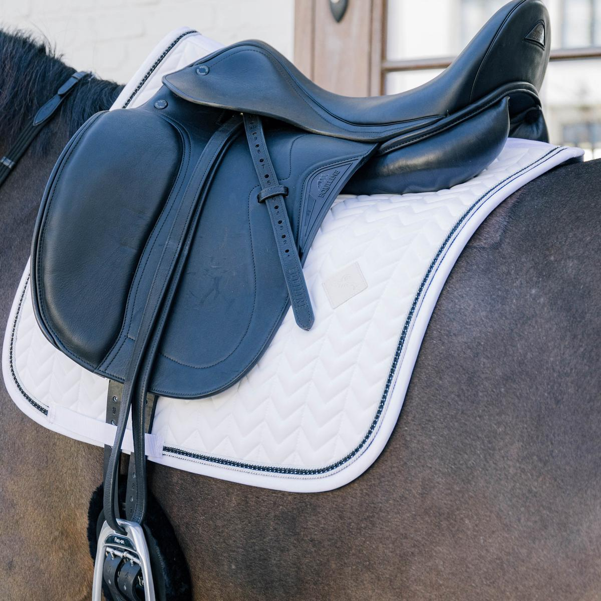 Kentucky Horsewear Saddle Pad Metal Chain Dressage