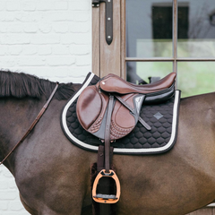 Kentucky Horsewear Saddle Pad Plaited Cord Jumping