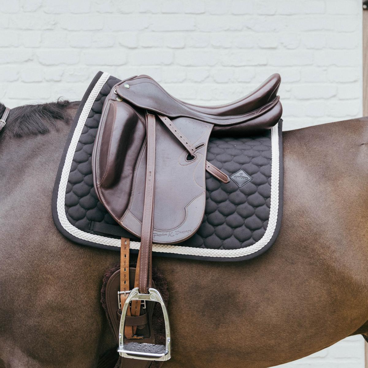 Kentucky Horsewear Saddle Pad Plaited Cord Dressage