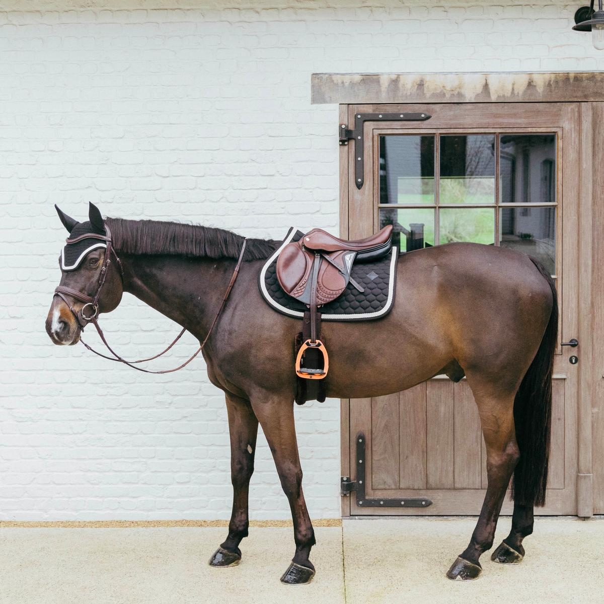 Kentucky Horsewear Saddle Pad Plaited Cord Jumping