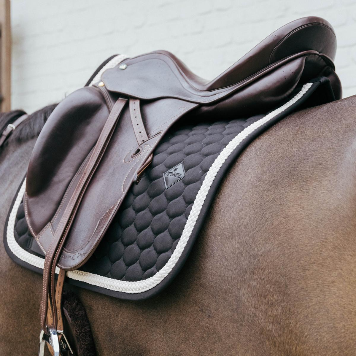 Kentucky Horsewear Saddle Pad Plaited Cord Dressage