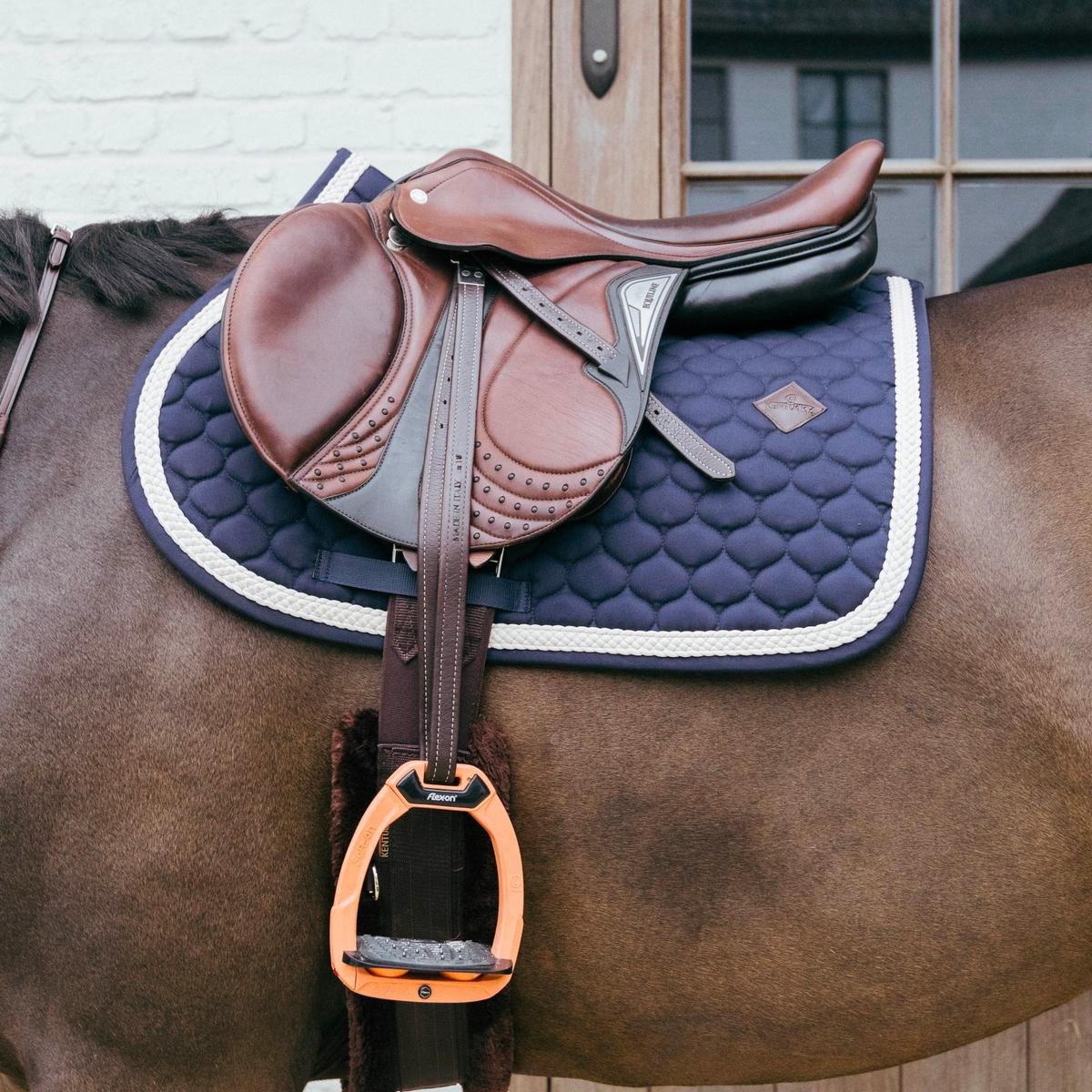 Kentucky Horsewear Saddle Pad Plaited Cord Jumping