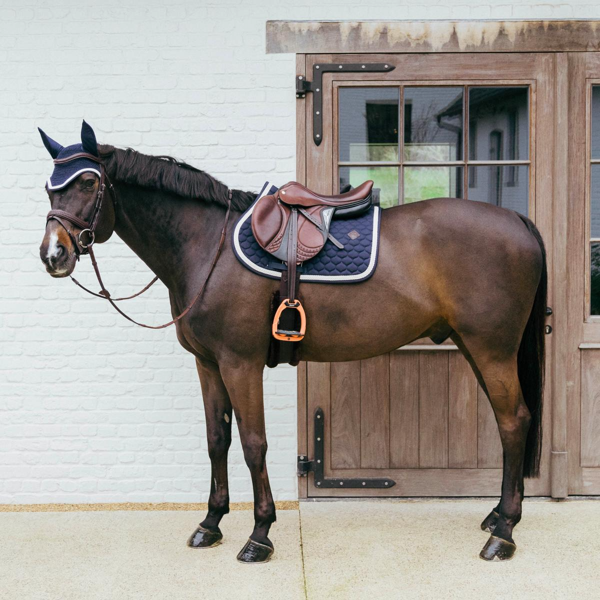 Kentucky Horsewear Saddle Pad Plaited Cord Jumping