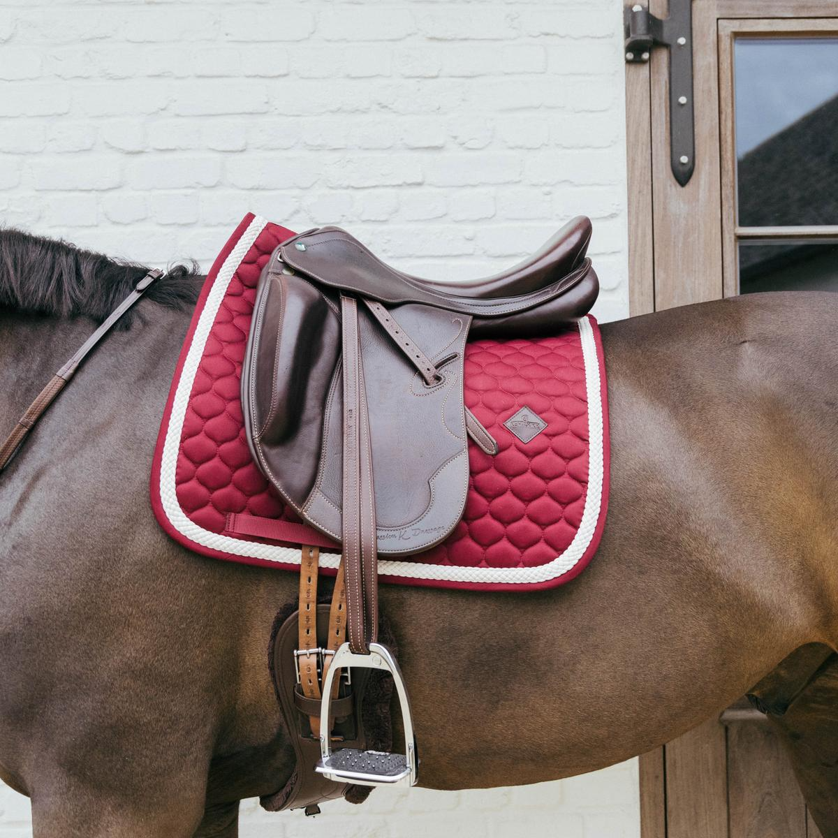 Kentucky Horsewear Saddle Pad Plaited Cord Dressage