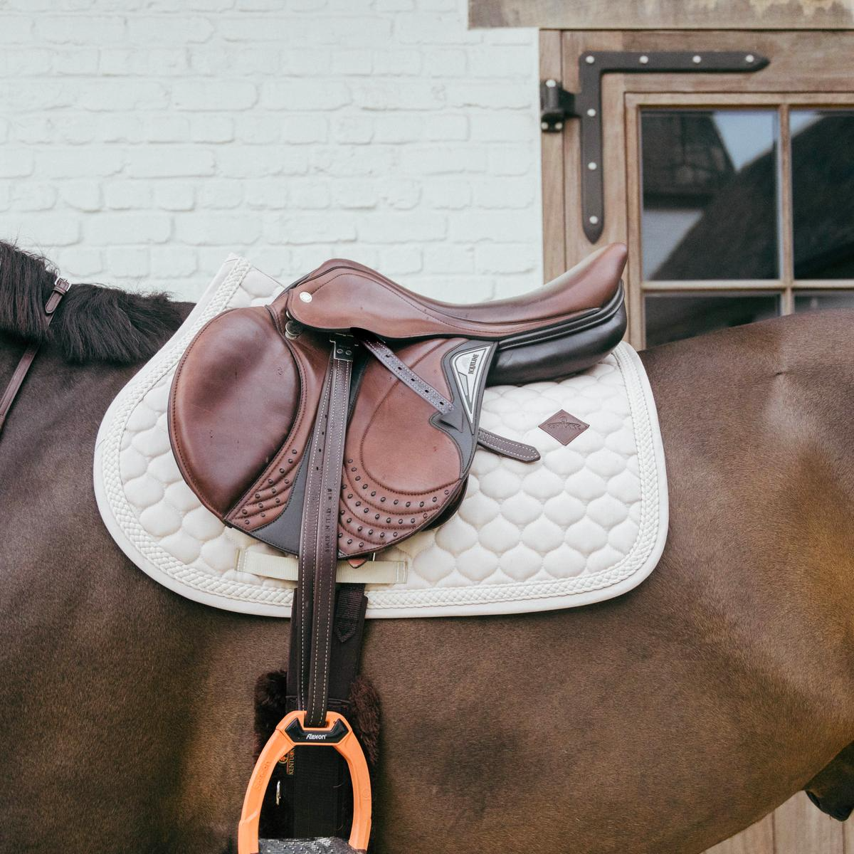 Kentucky Horsewear Saddle Pad Plaited Cord Jumping