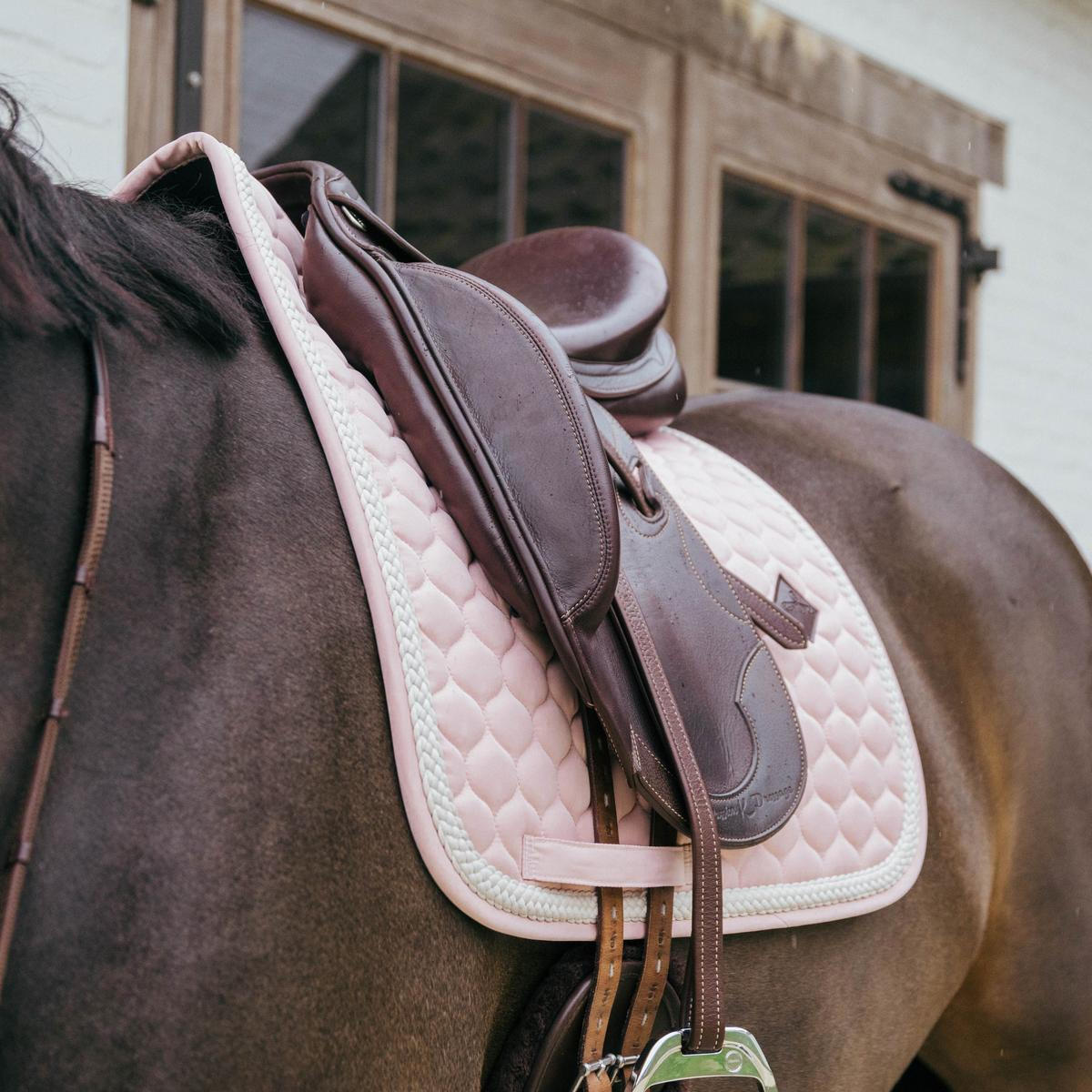 Kentucky Horsewear Saddle Pad Plaited Cord Dressage