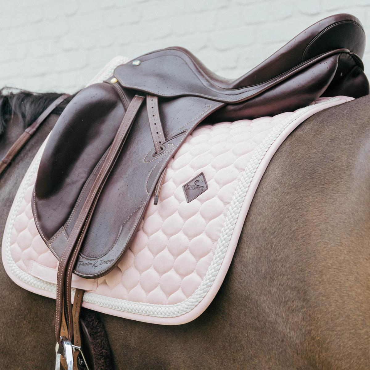 Kentucky Horsewear Saddle Pad Plaited Cord Dressage