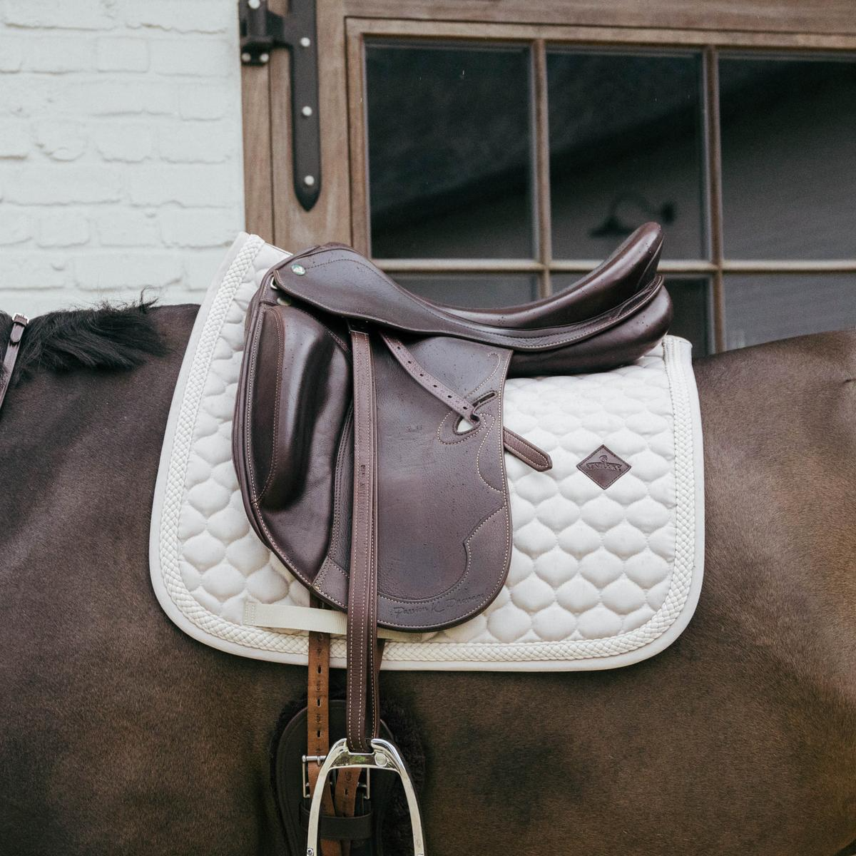 Kentucky Horsewear Saddle Pad Plaited Cord Dressage