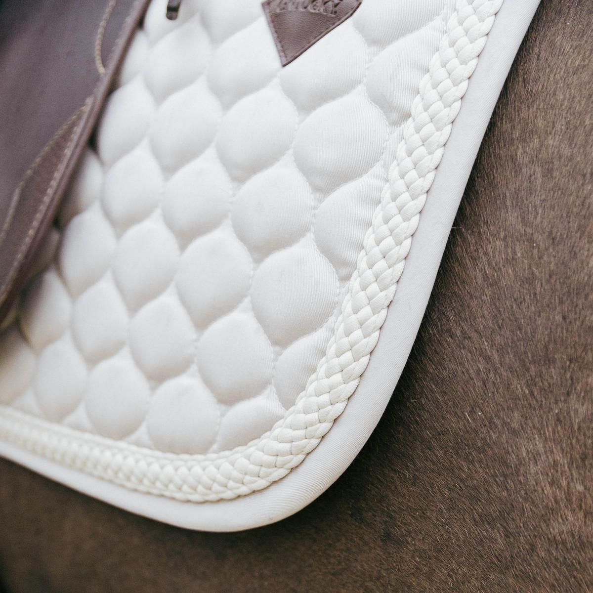 Kentucky Horsewear Saddle Pad Plaited Cord Dressage
