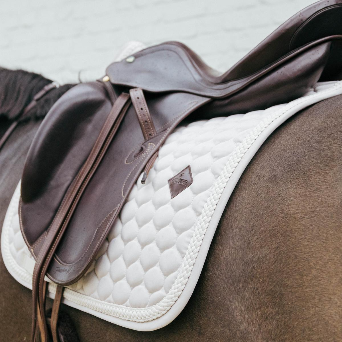 Kentucky Horsewear Saddle Pad Plaited Cord Dressage