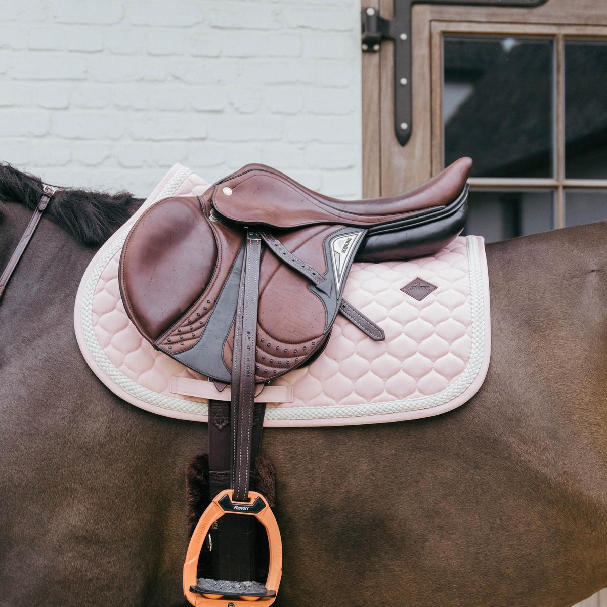 Kentucky Horsewear Saddle Pad Plaited Cord Jumping