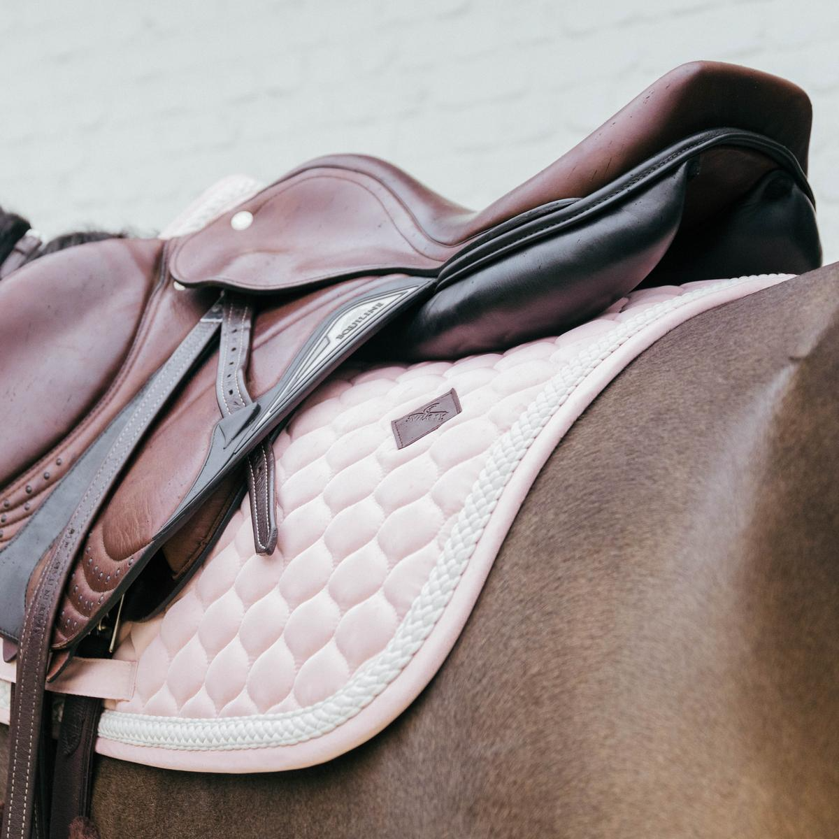 Kentucky Horsewear Saddle Pad Plaited Cord Jumping