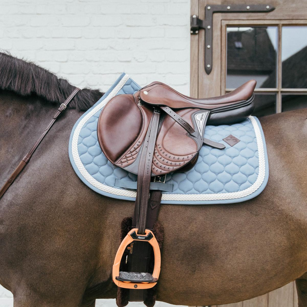 Kentucky Horsewear Saddle Pad Plaited Cord Jumping
