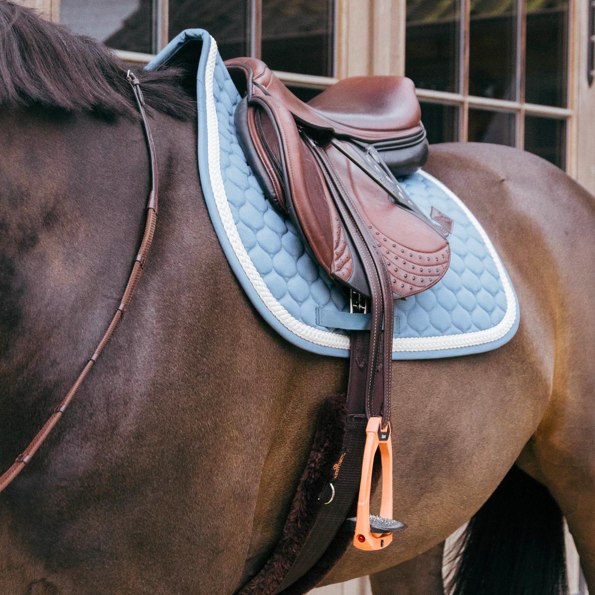 Kentucky Horsewear Saddle Pad Plaited Cord Jumping